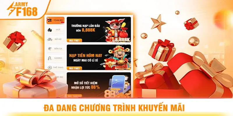 Đa Dạng Chương Trình Khuyến Mãi